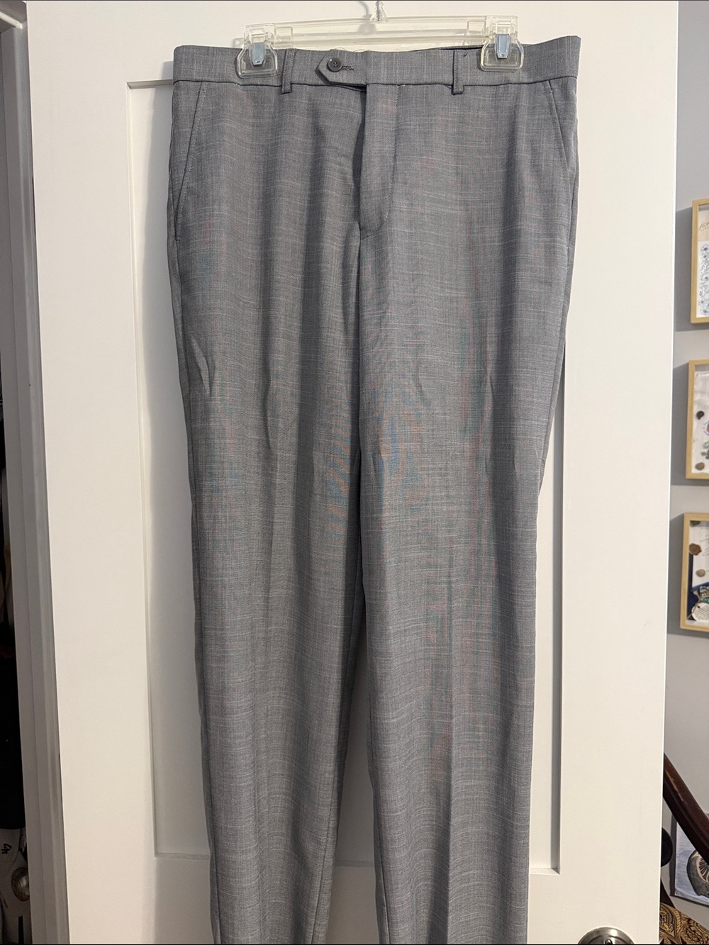 Men's Gray Dress Pants